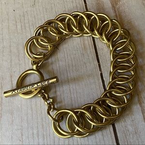 Kenneth Cole gold tone chain bracelet